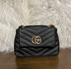 “CG LOGO BAGS”, BLACK