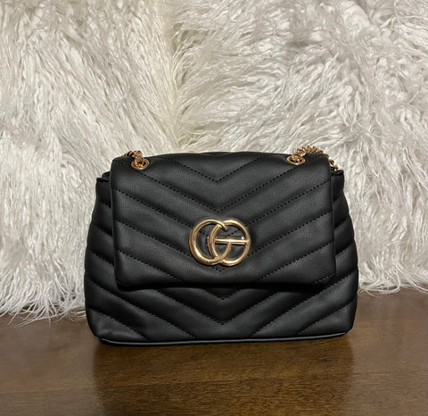 “CG LOGO BAGS”, BLACK