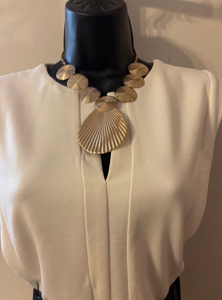 “E-STYLE SETS”, GOLD, NECKLACE