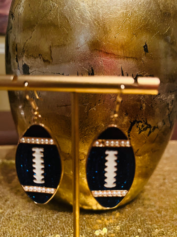 GAME DAY EARRINGS, BLUE
