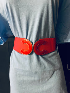 "C STYLING WAIST", RED