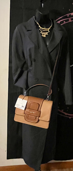 "SADDLE UP CROSSBODY", BRITISH TAN