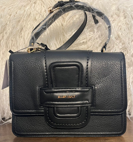 "SADDLE UP CROSSBODY", BLACK