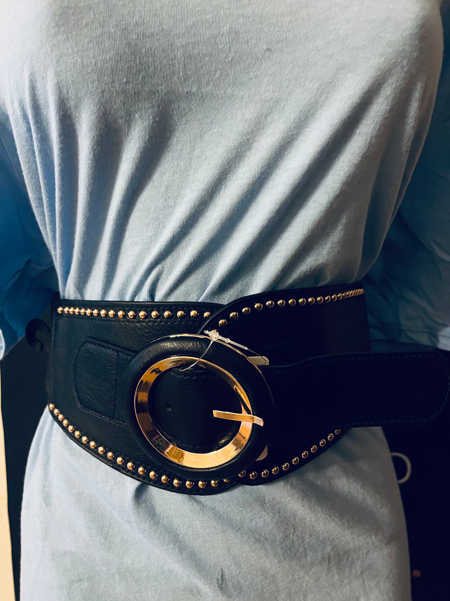 "SNATCHED BELT", BLACK