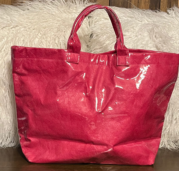 "The CLASSY TOTE BAG” FUSCHIA