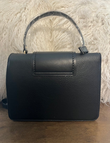 "SADDLE UP CROSSBODY", BLACK