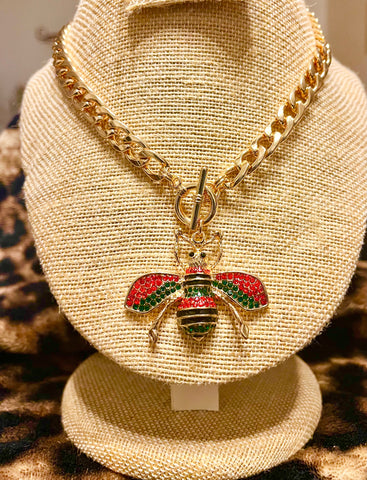 "THE GG BEE", NECKLACE