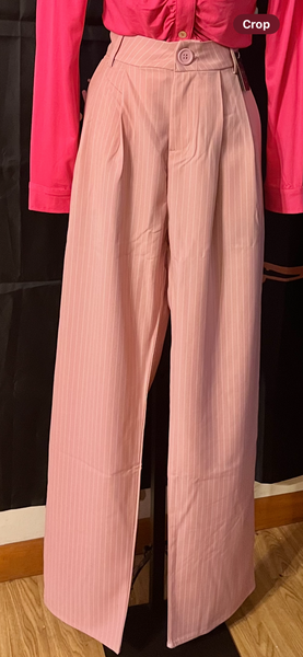 "CHIC SLACKS", BLUSH PINK
