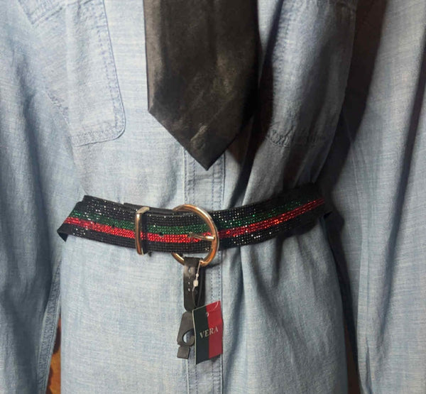 'GG STRIPE BELT'