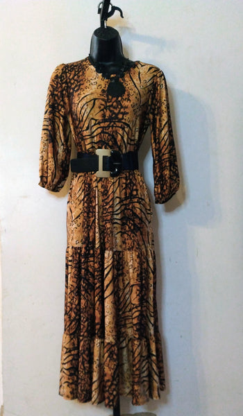 'TAMED-N-SASSY', MUSTARD/BLACK